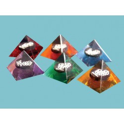 Pirámide magnética para vaso de agua