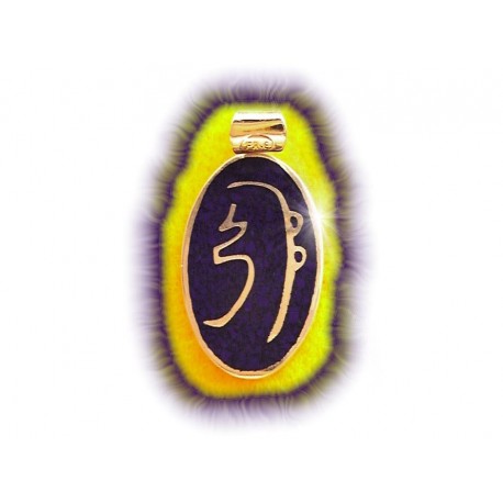 Dije Reiki de la Armonía - Plata doble