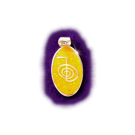 Dije Reiki El Conector - Plata doble