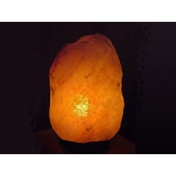 Lámpara de cristal de sal del Himalaya