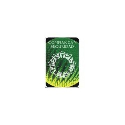 Confianza y Seguridad - Tarjeta de Onda de Forma