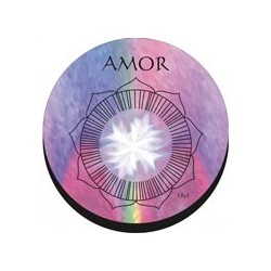 Portavasos con onda de forma - Amor