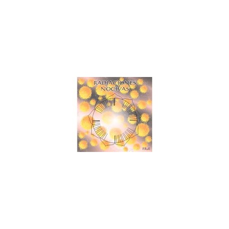 Radiaciones Nocivas - Calcomanía con onda de forma y de color