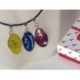 Juego de 3 dijes Reiki - Plata doble