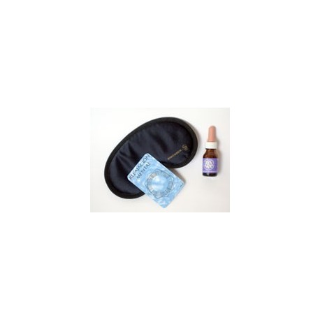 Antifaz magnético + Relajación Mental + Esencia Flor Buen Sueño